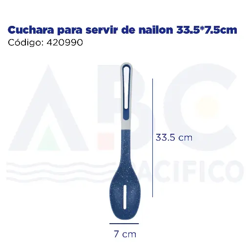 [420990] Cuchara para servir de nailon 33.5*7.5cm
