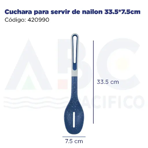 [420990] Cuchara para servir de nailon 33.5*7.5cm