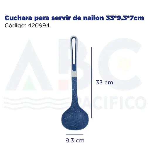 [420994] Cuchara para servir de nailon 33*9.3*7cm