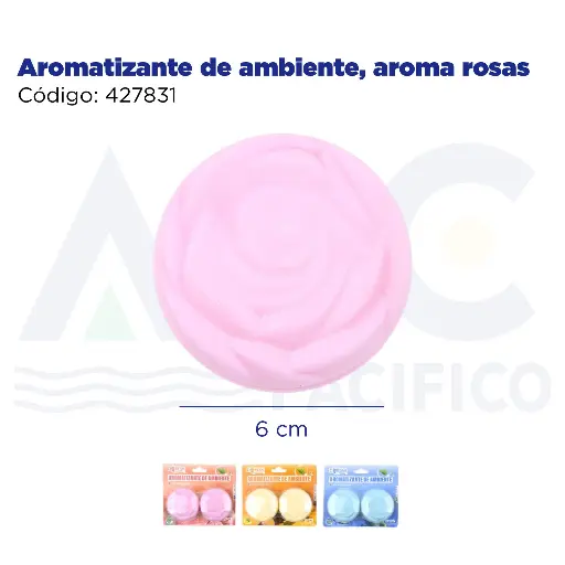 [427831] Aromatizante de ambiente, aroma rosas