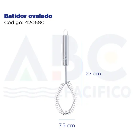 [420680] Batidor ovalado