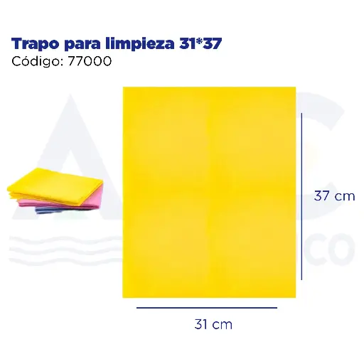 [77000] Trapo para limpieza 31*37