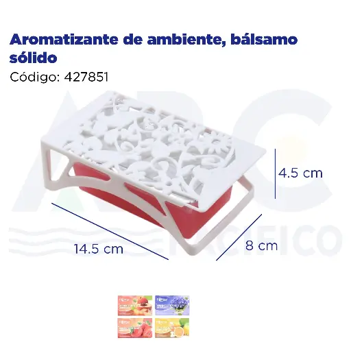 [427851] Aromatizante de ambiente, bálsamo sólido
