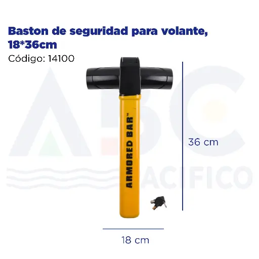 [14100] Baston de seguridad para volante, 18*36cm