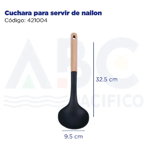 [421004] Cuchara para servir de nailon