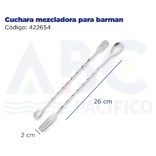[422654] Cuchara mezcladora para barman