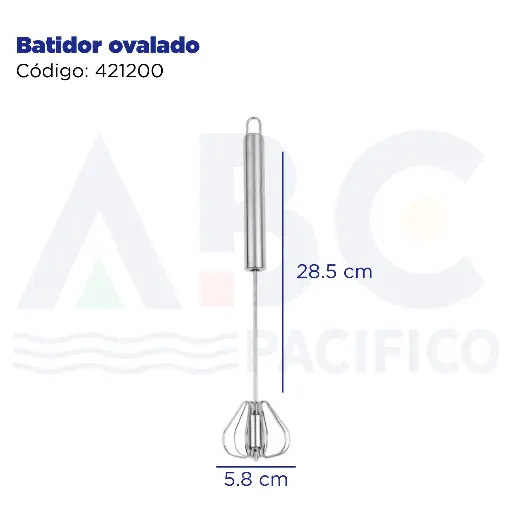 [421200] Batidor ovalado