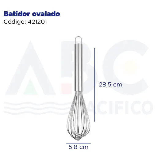 [421201] Batidor ovalado