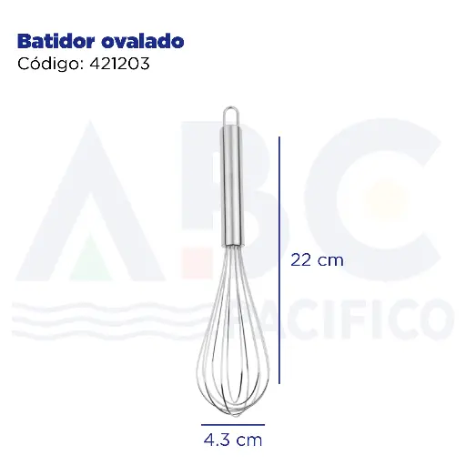 [421203] Batidor ovalado