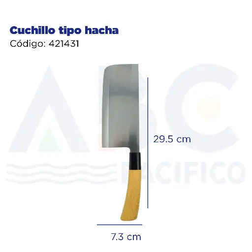 [421431] Cuchillo tipo hacha