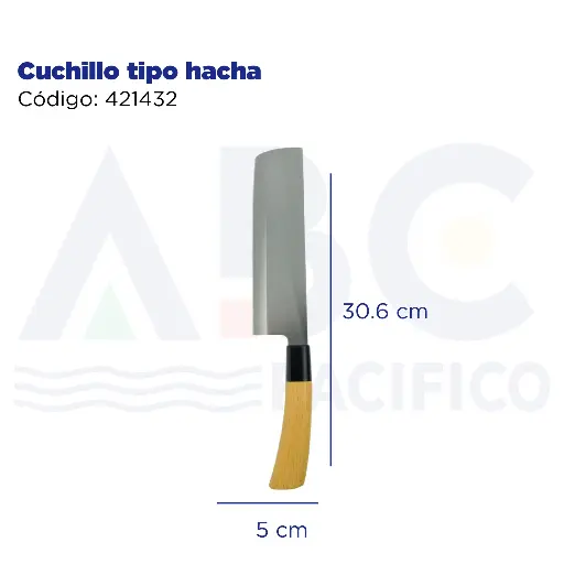 [421432] Cuchillo tipo hacha
