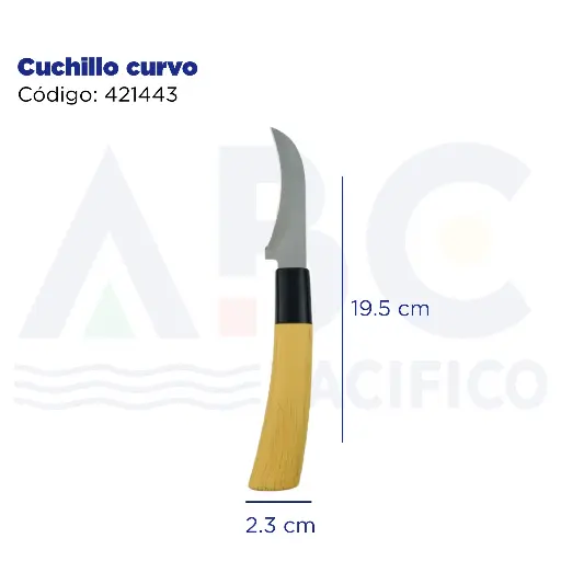 [421443] Cuchillo curvo