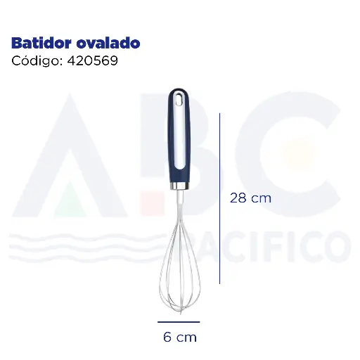 [420569] Batidor ovalado