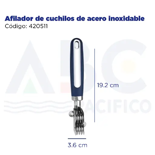[420511] Afilador de cuchilos de acero inoxidable