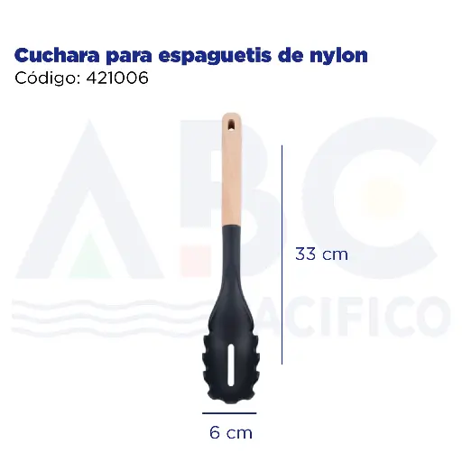 [421006] Cuchara para espaguetis de nylon