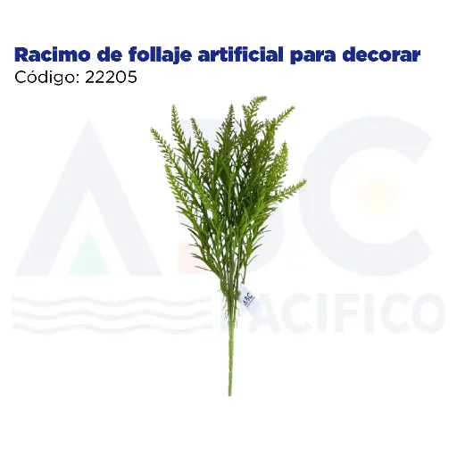 [22205] Racimo de follaje artificial para decorar