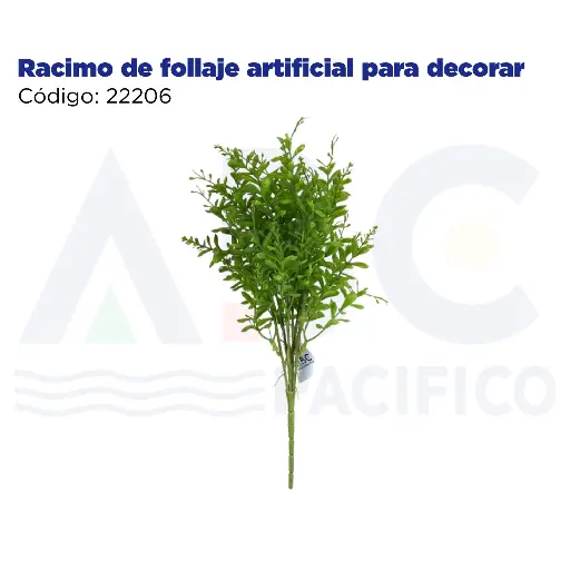 [22206] Racimo de follaje artificial para decorar