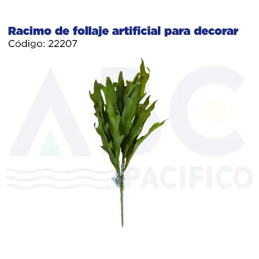 [22207] Racimo de follaje artificial para decorar