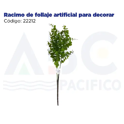 [22212] Racimo de follaje artificial para decorar