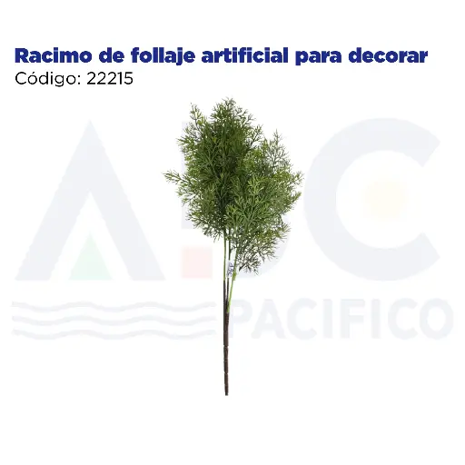 [22215] Racimo de follaje artificial para decorar