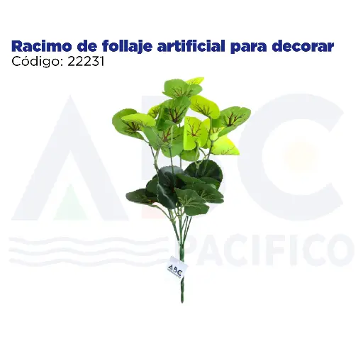 [22231] Racimo de follaje artificial para decorar