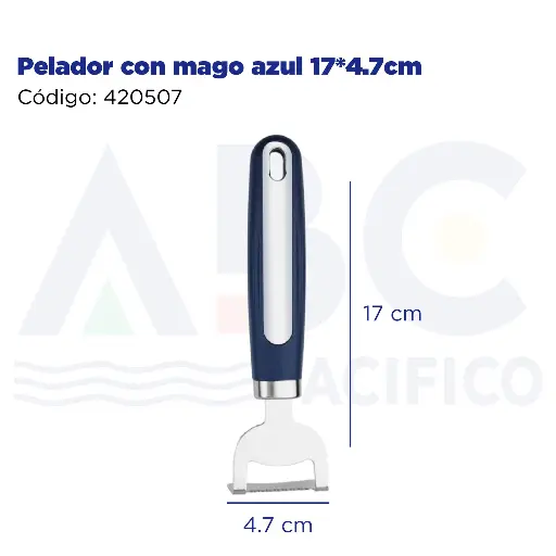 [420507] Pelador con mago azul 17*4.7cm