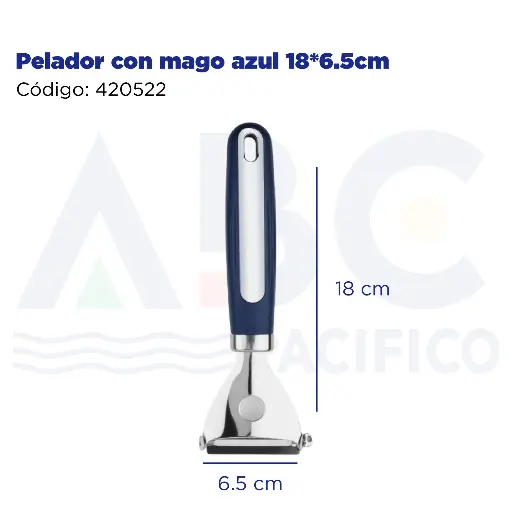 [420522] Pelador con mago azul 18*6.5cm