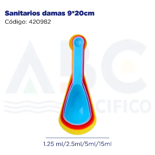 [420982] Set de palas de plástico para hielo 4 piezas