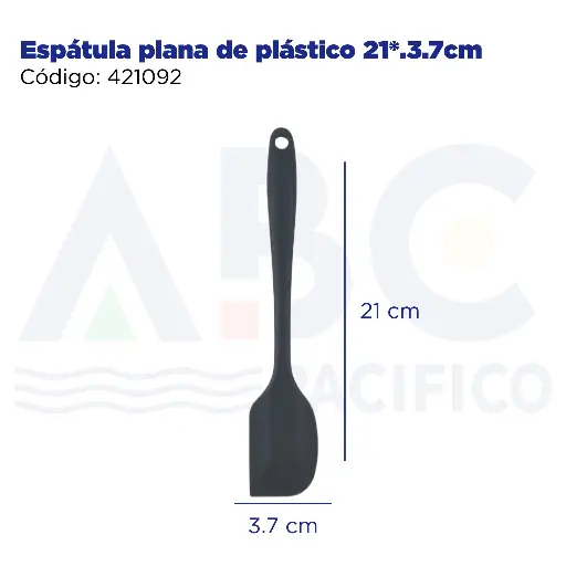 [421092] Espátula plana de plástico 21*.3.7cm 