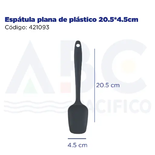 [421093] Espátula plana de plástico 20.5*4.5cm 