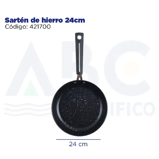 [421700] Sartén de hierro 24cm