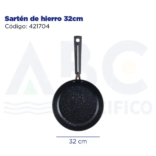[421704] Sartén de hierro 32cm