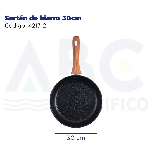 [421712] Sartén de hierro 30cm