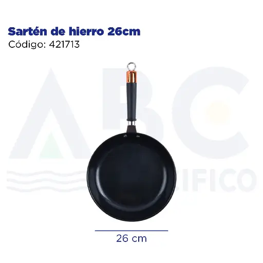 [421713] Sartén de hierro 26cm