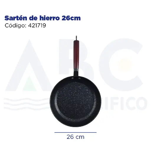 [421719] Sartén de hierro 26cm