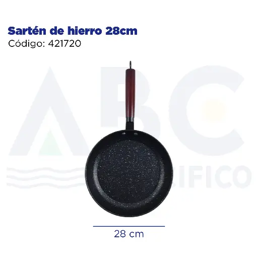 [421720] Sartén de hierro 28cm