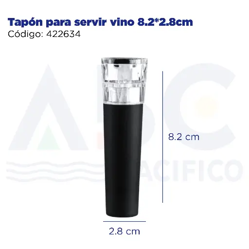 [422634] Tapón para servir vino 8.2*2.8cm