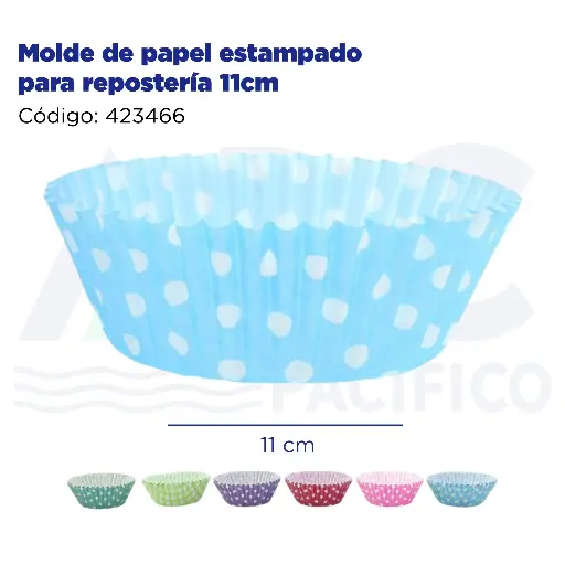 [423466] Molde de papel estampado para repostería 11cm