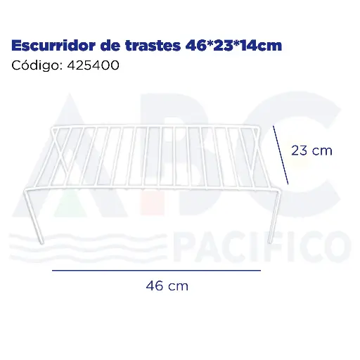 [425400] Escurridor de trastes 46*23*14cm