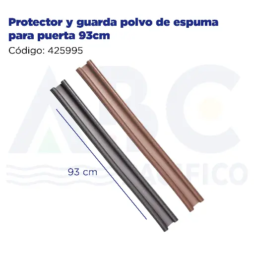 [425995] Protector y guarda polvo de espuma para puerta 93cm