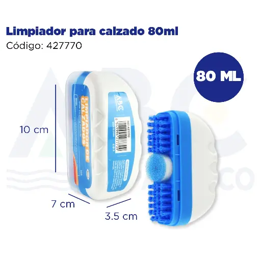 [427770] Limpiador para calzado 80ml