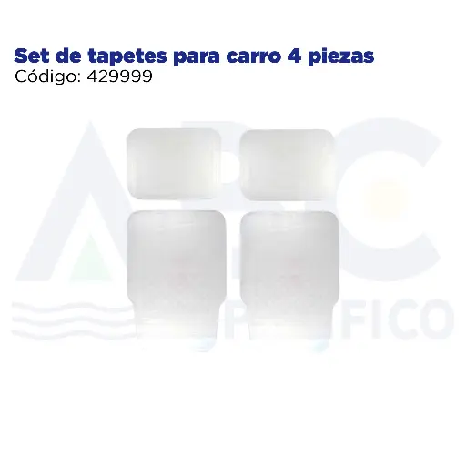 [429999] Set de tapetes para carro 4 piezas