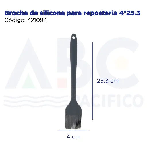 [421094] Brocha de silicona para reposteria 4*25.3