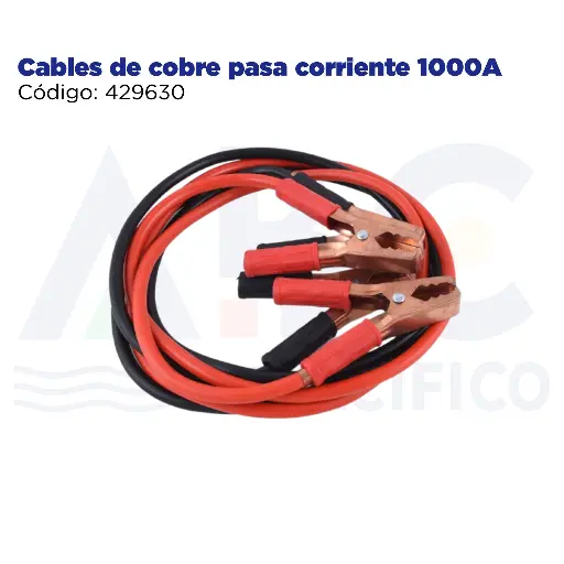 [429630] Cables de cobre pasa corriente 1000A