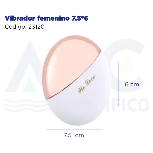 [23120] Vibrador femenino 7.5*6