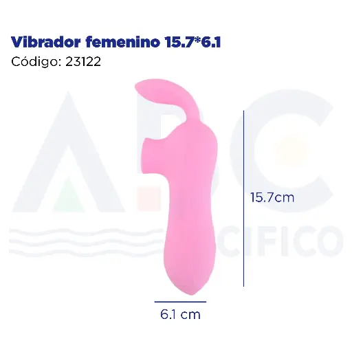 [23122] Vibrador femenino 15.7*6.1