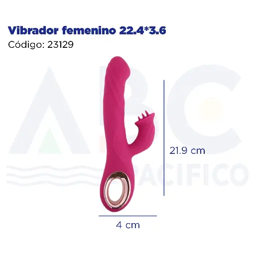[23129] Vibrador femenino 22.4*3.6
