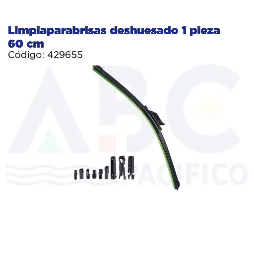 [429655] Limpiaparabrisas deshuesado 1 pieza 60 cm