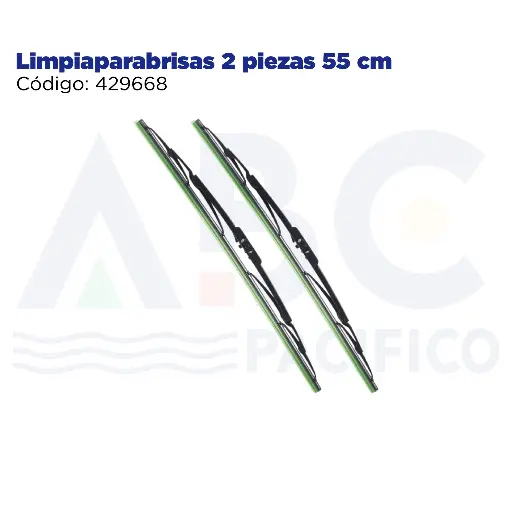 [429668] Limpiaparabrisas 2 piezas 55 cm