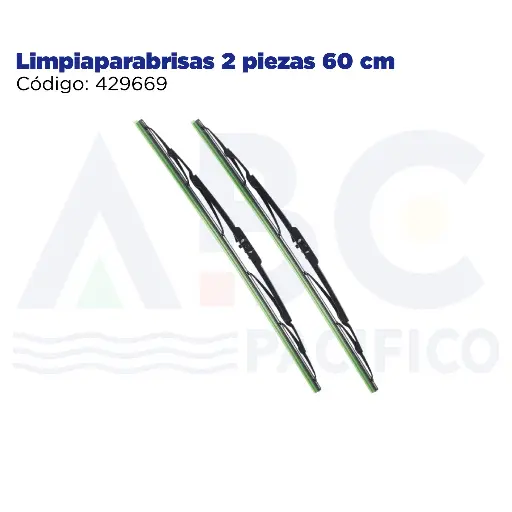 [429669] Limpiaparabrisas 2 piezas 60 cm